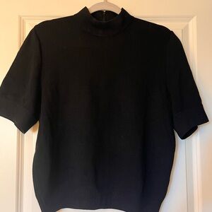 St. John Black Knit Top - size M